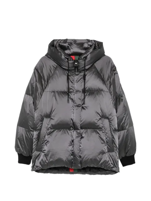 SEA WING quilted hooded jacket