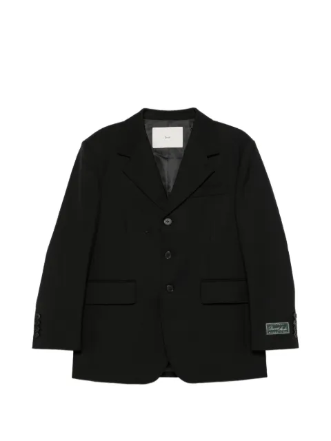 DUNST single-breasted notched-lapel blazer