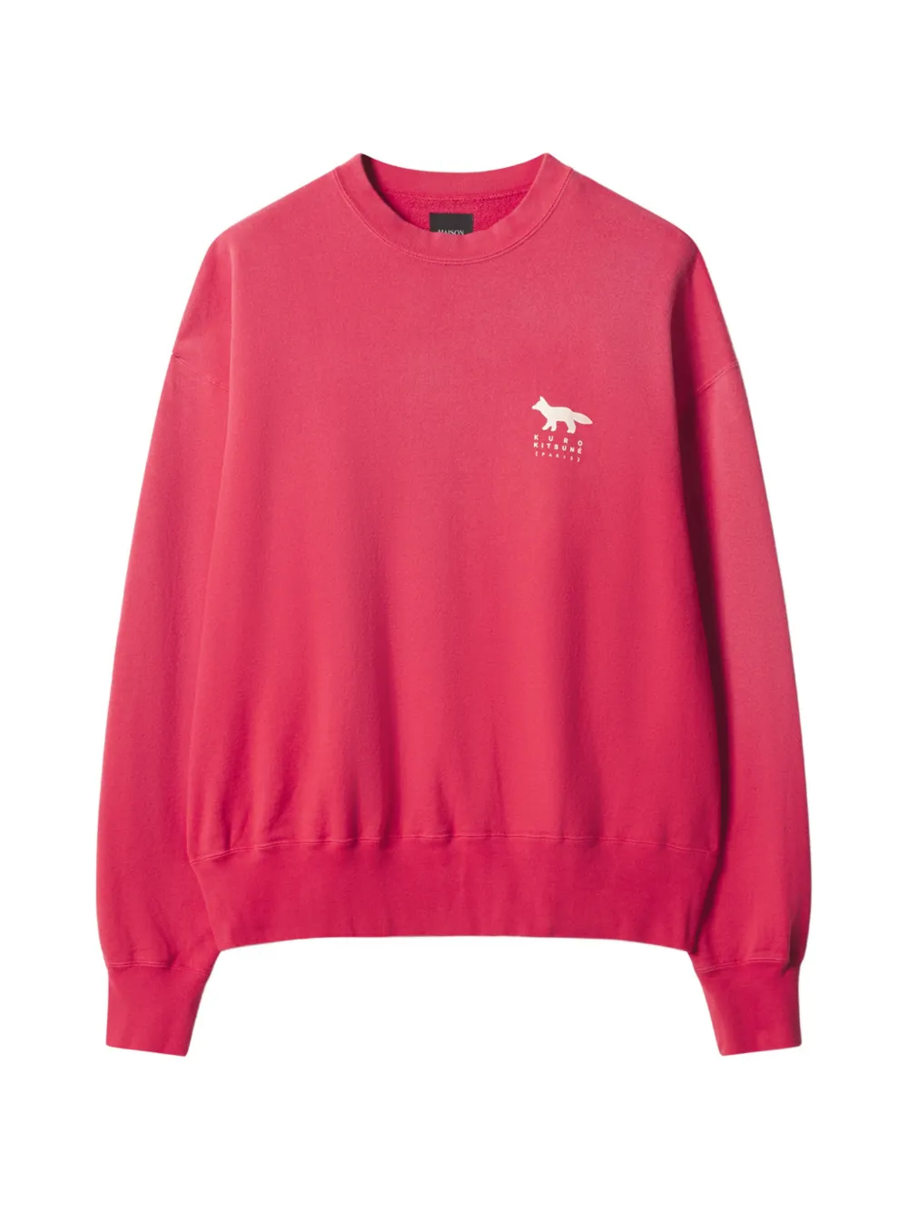 Maison Kitsuné logo-print sweatshirt