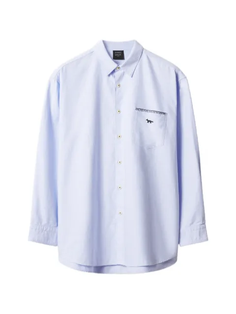 Maison Kitsuné Fox patch-pocket shirt