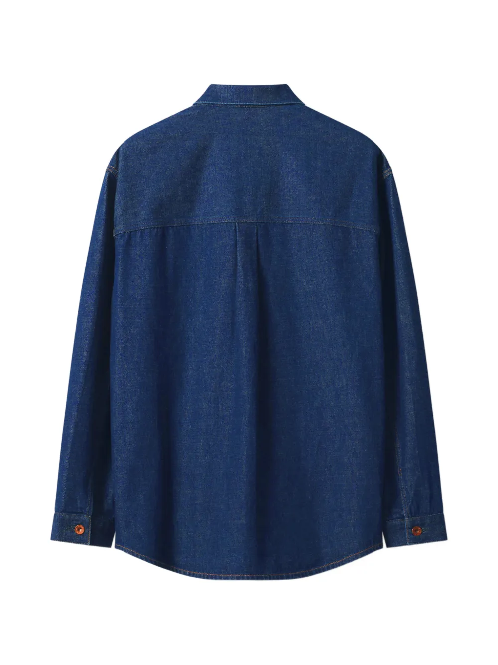 Maison Kitsuné Denim overhemd Blauw