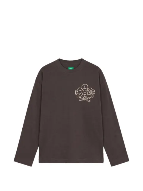FLÂNEUR Happy Flower floral-print T-shirt