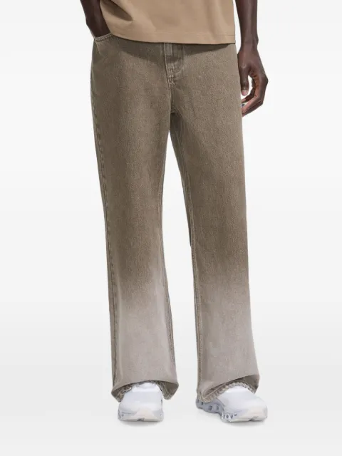 FLÂNEUR faded-wash relaxed-fit jeans