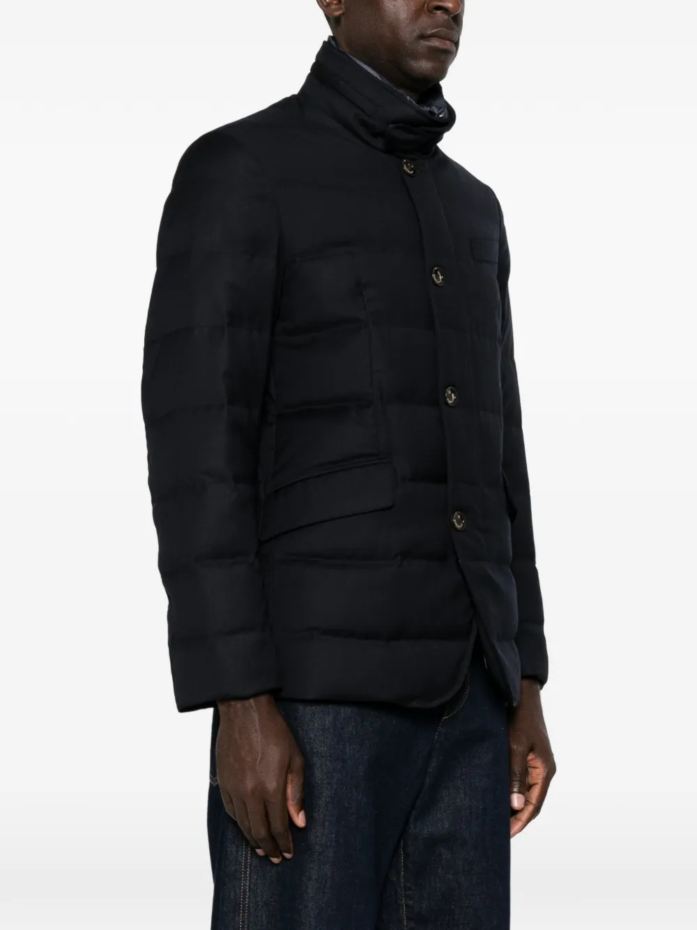 Montecore Gewatteerd jack Blauw