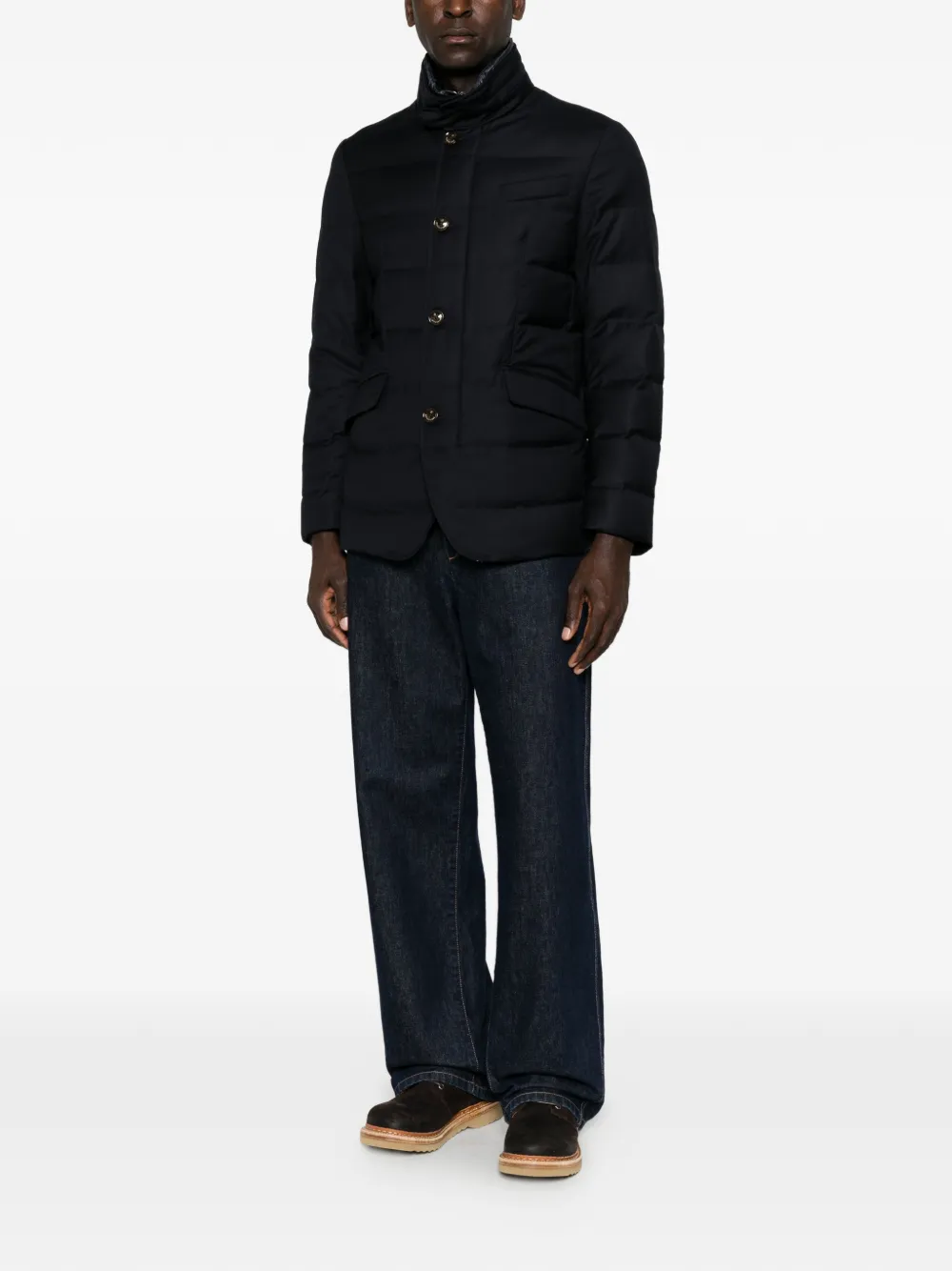 Montecore Gewatteerd jack Blauw