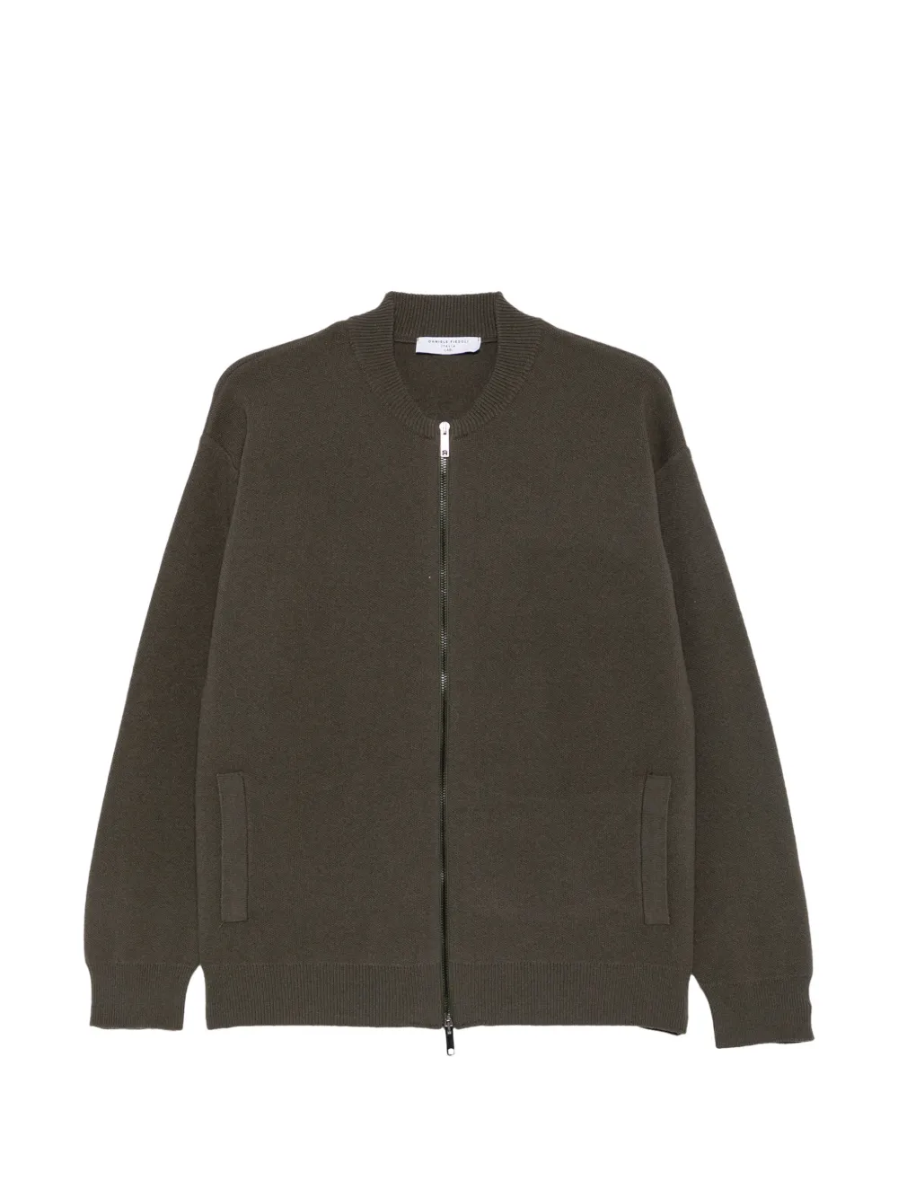 Daniele Fiesoli Cardigan con zip - Verde