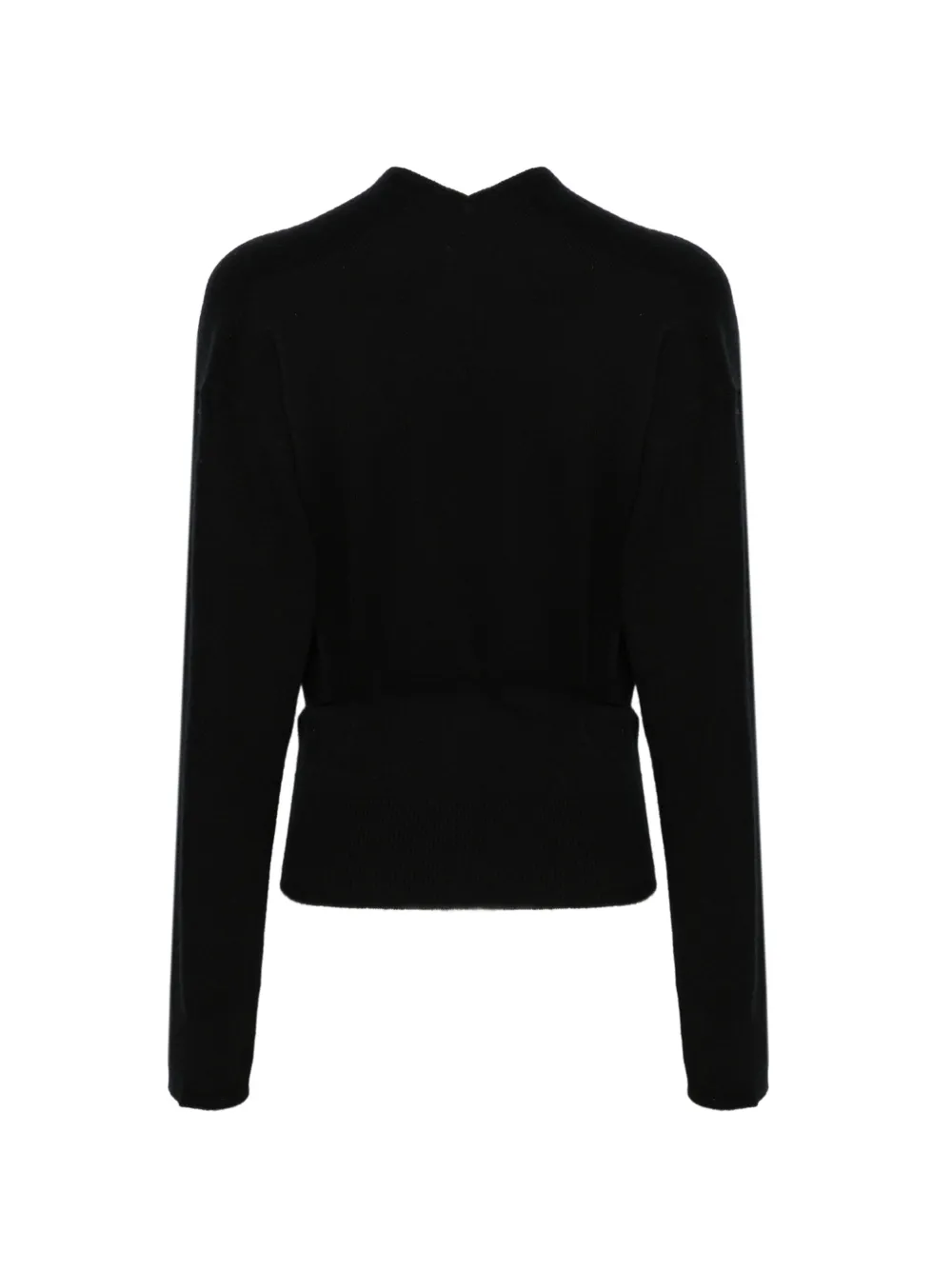 extreme cashmere Ella wikkelvest Zwart