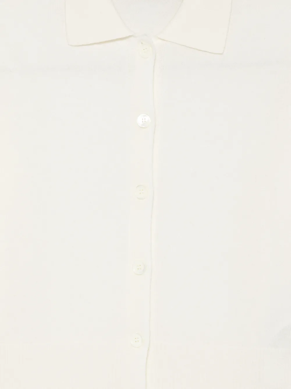 Seventy button-up collared cardigan Beige