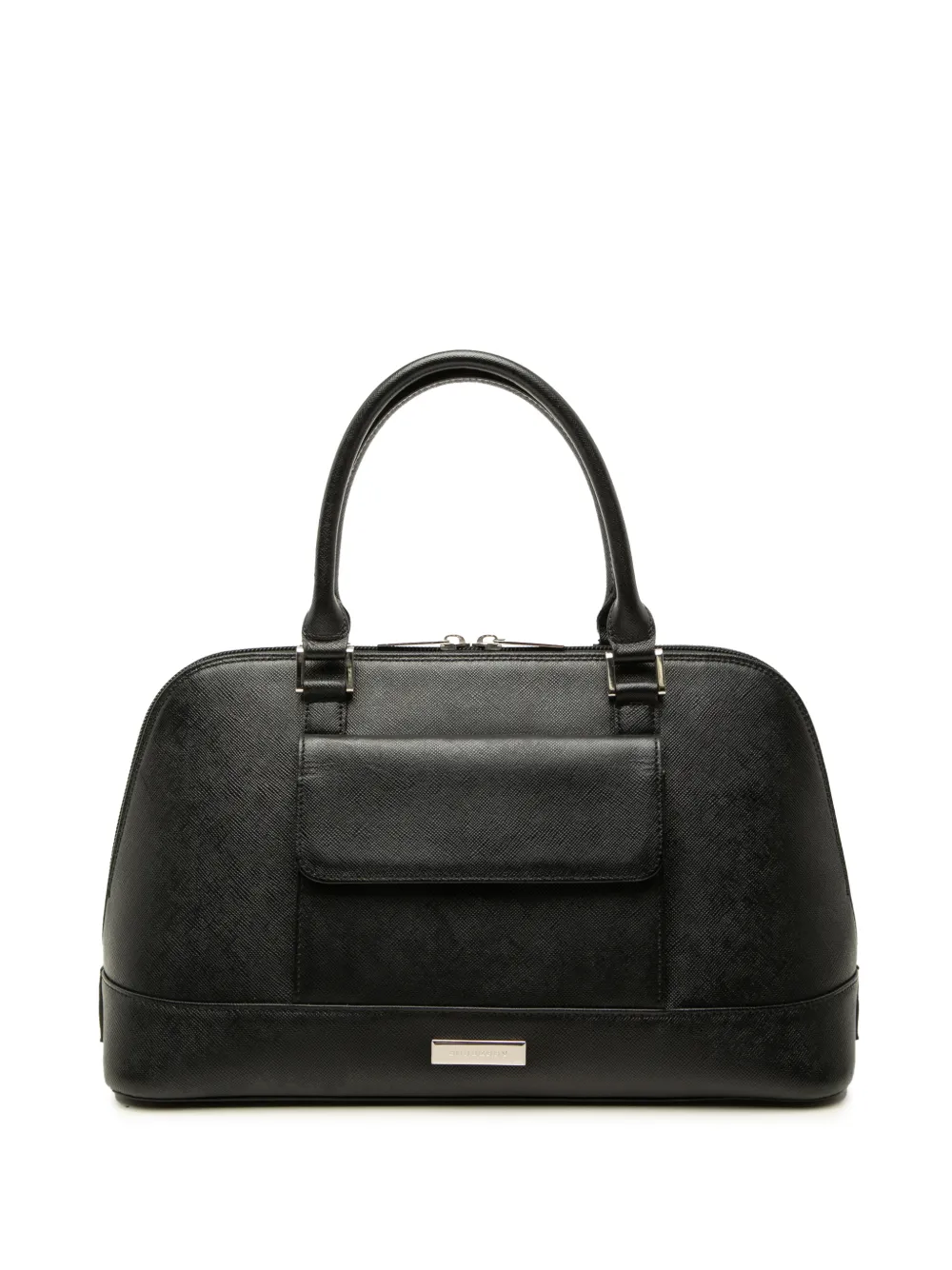 Burberry Pre-Owned 2000-2017 Leather Front Pocket handbag - Black