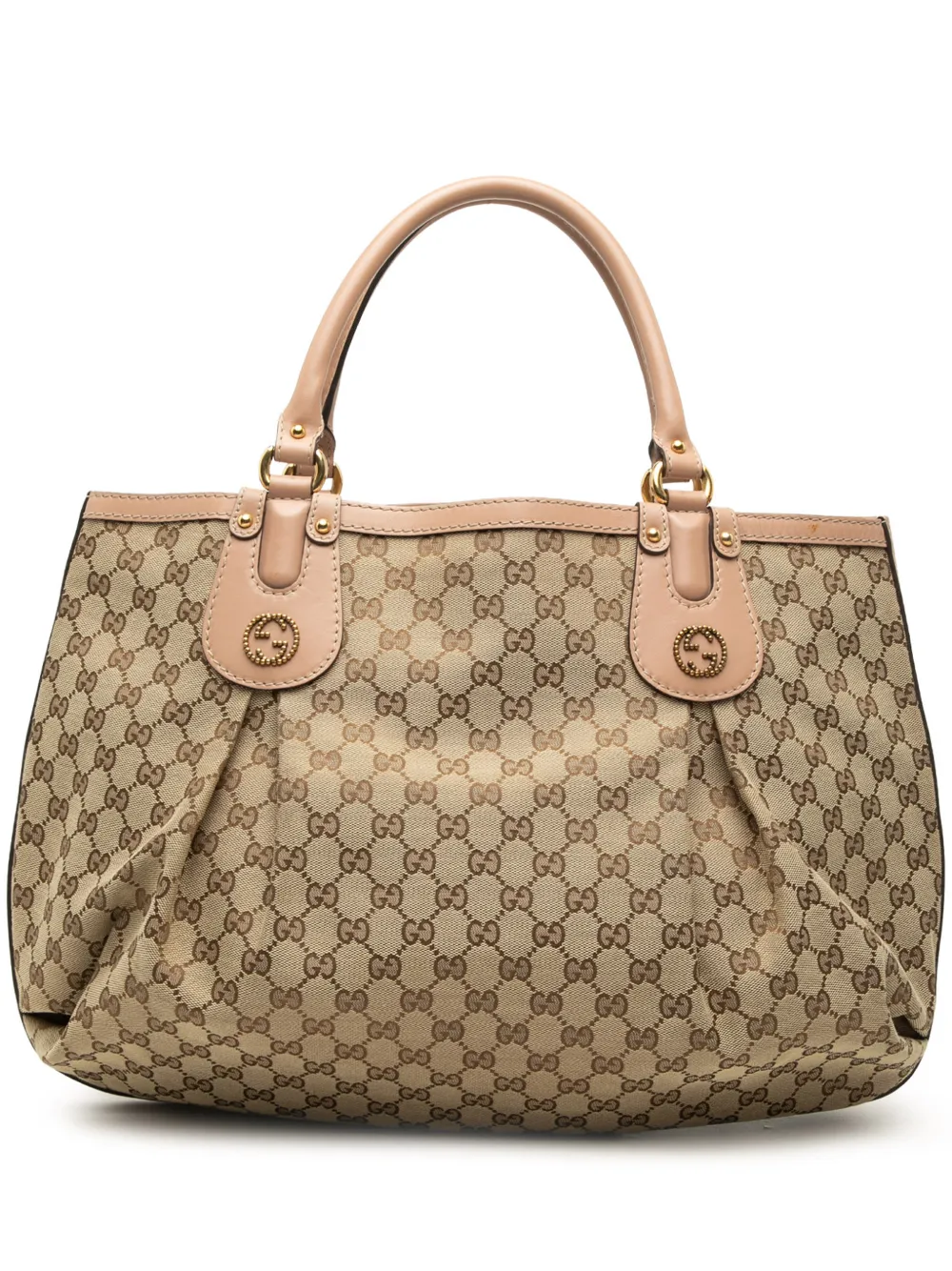 Gucci Pre-Owned sac à main Scarlett en toile GG Canvas (2000-2015) - Tons neutres Gucci Pre-Owned sac à main Scarlett en toile GG Canvas (2000-2015) - Tons neutres