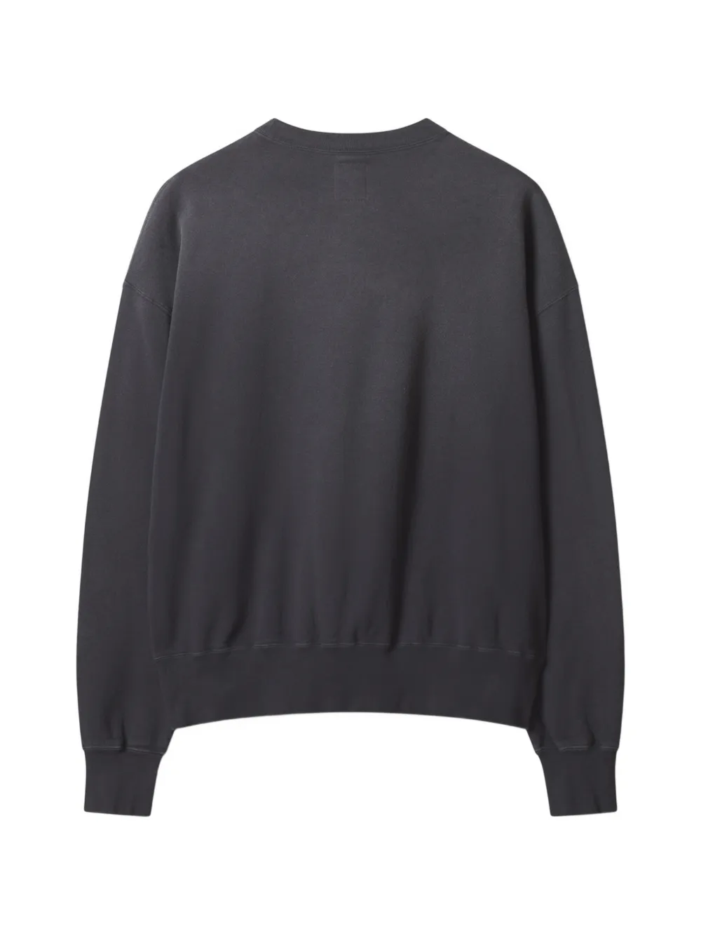 Maison Kitsuné Katoenen sweater met logoprint Grijs