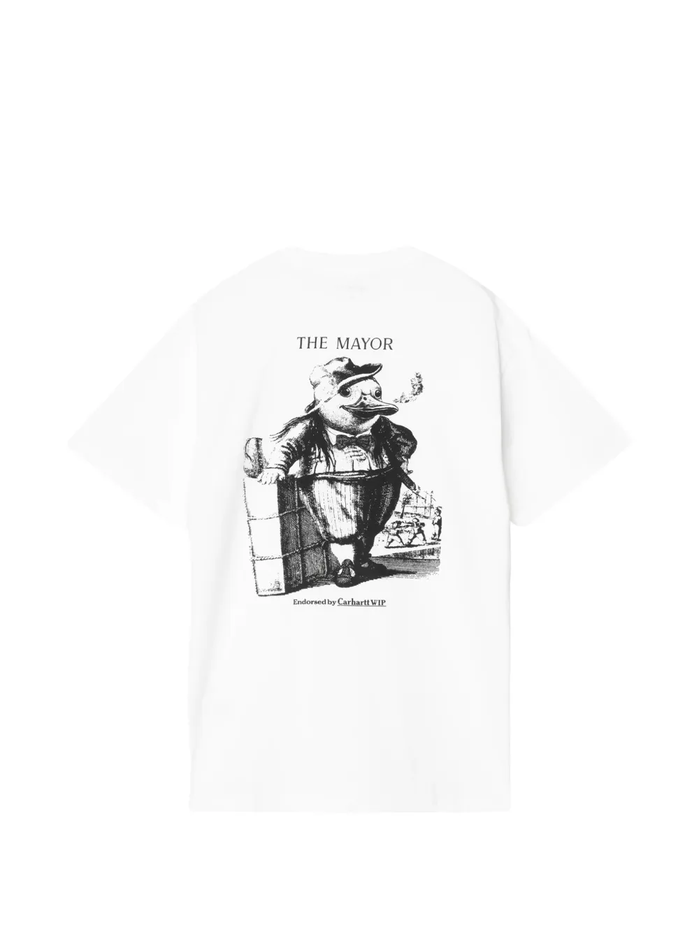 Carhartt WIP Vote T-shirt met grafische print Wit
