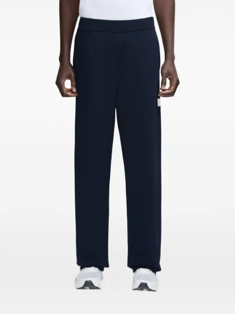 FLÂNEUR Atelier logo-patch track pants