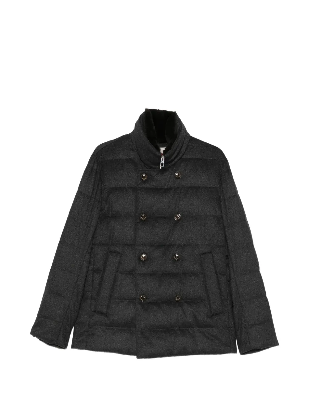 Montecore double-breasted quilted jacket - Grey