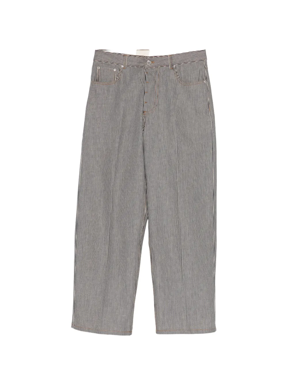 AMI Paris striped jeans - Blu