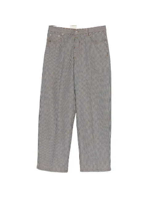 AMI Paris striped jeans 