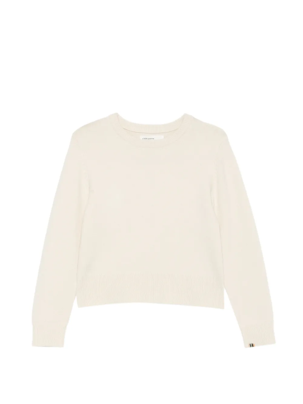 extreme cashmere Jeanne ribbed sweater - Neutrals