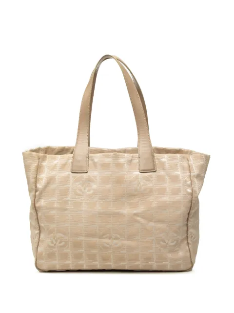 CHANEL Pre-Owned 2004-2005 New Travel Line Tote Bag aus Nylon