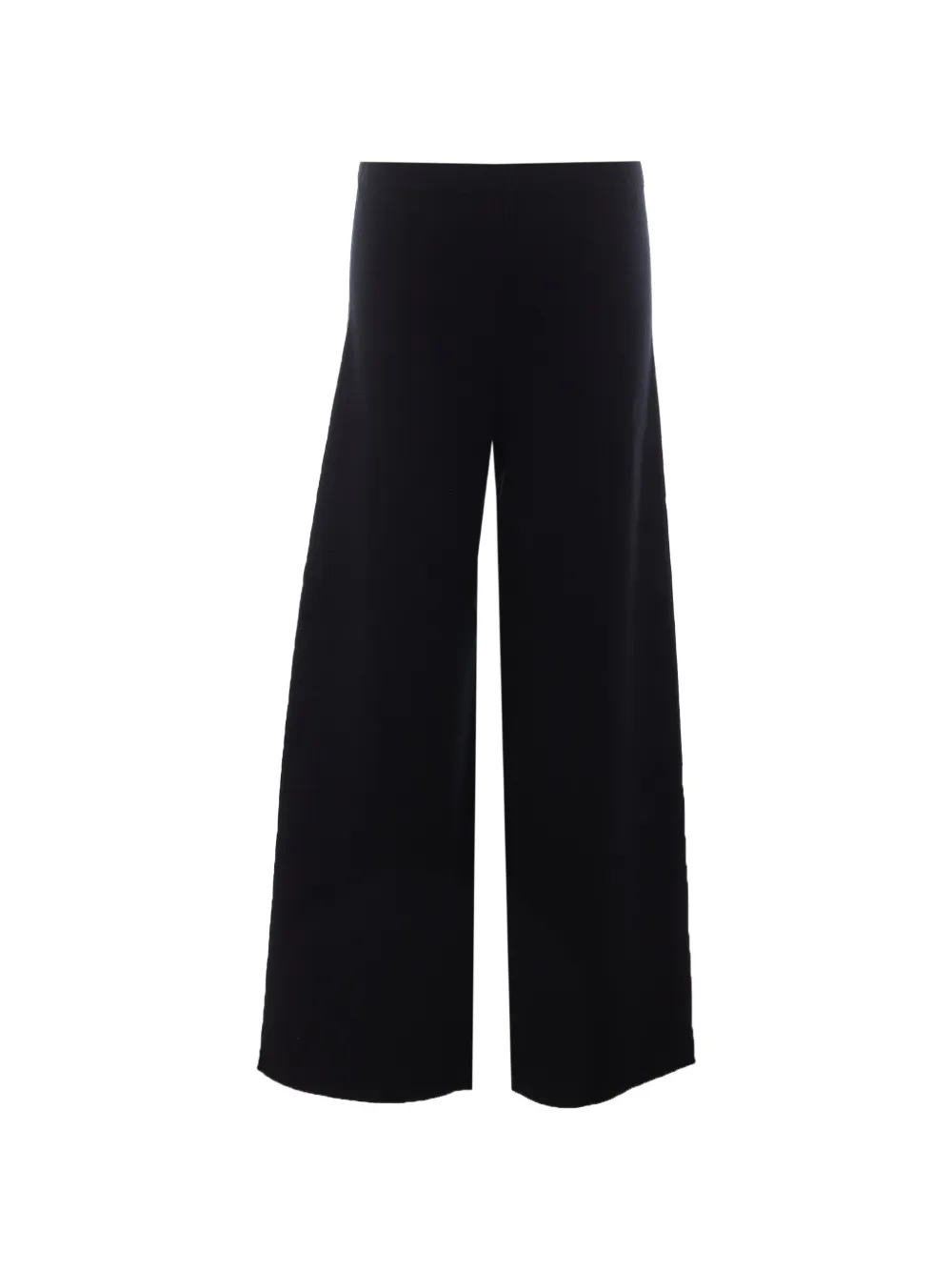 Roberto Collina wide-leg trousers Zwart