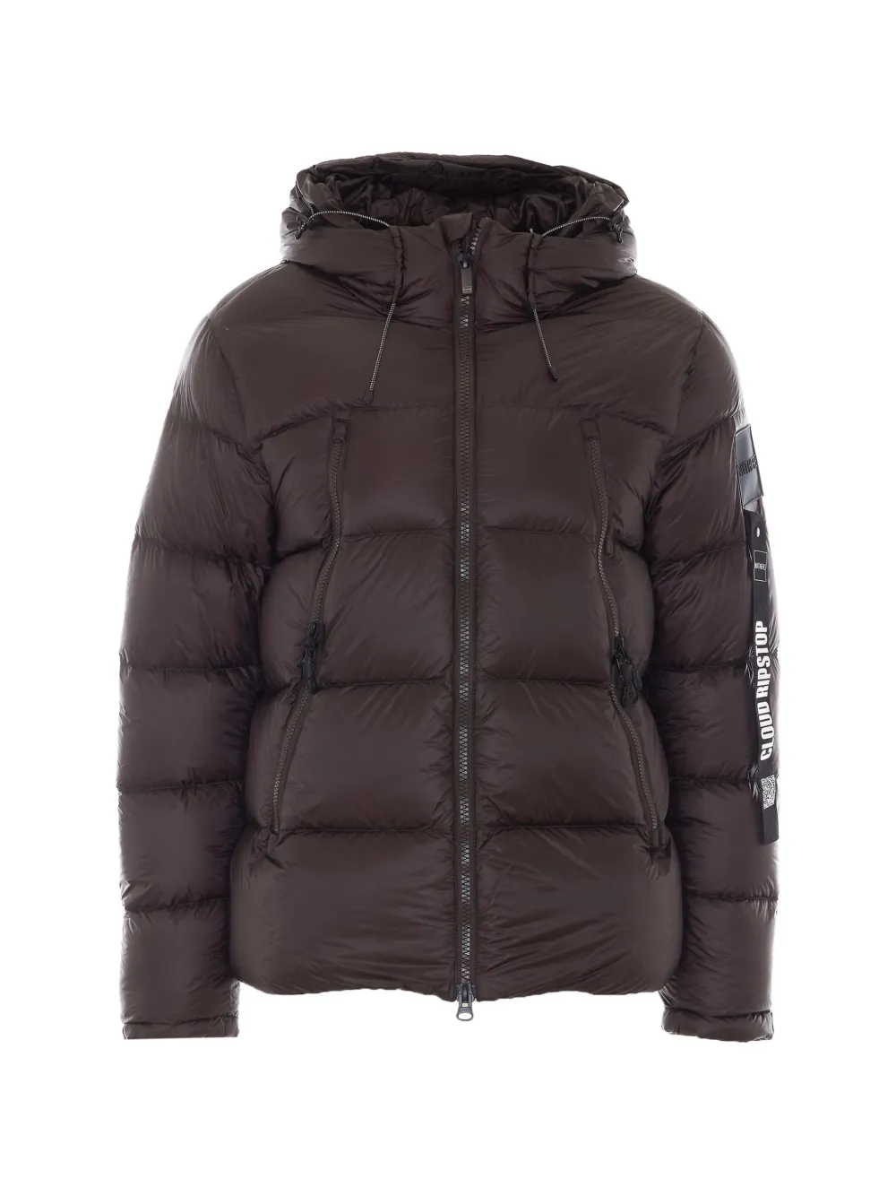 OUTHERE Cloud Ripstop quilted jacket - Marrone