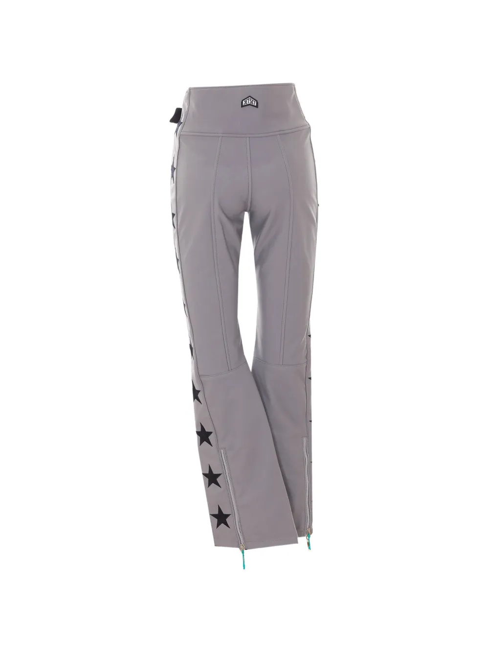 JETSET Tiby skibroek met sterren-print en ceintuur Grijs