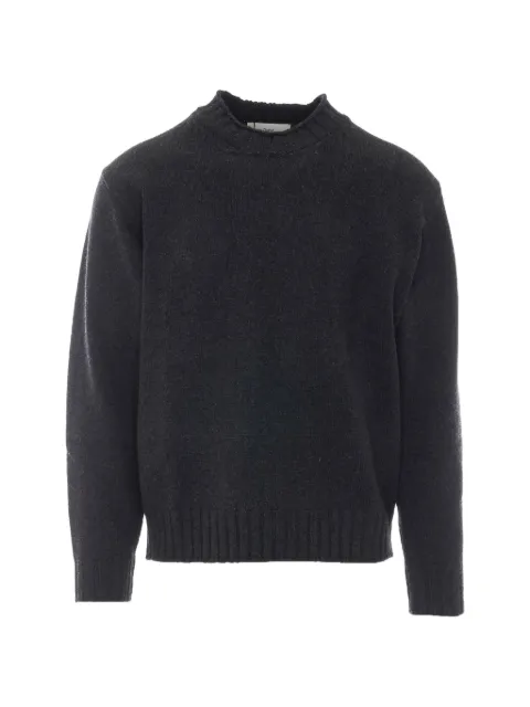 DUNST ribbed-trim sweater