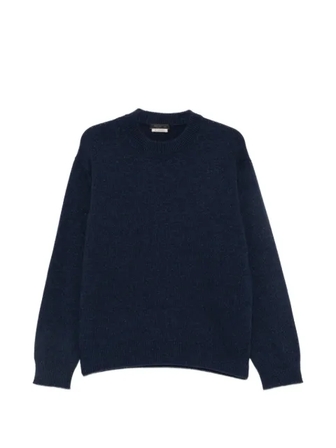 Prada triangle-logo knit sweater