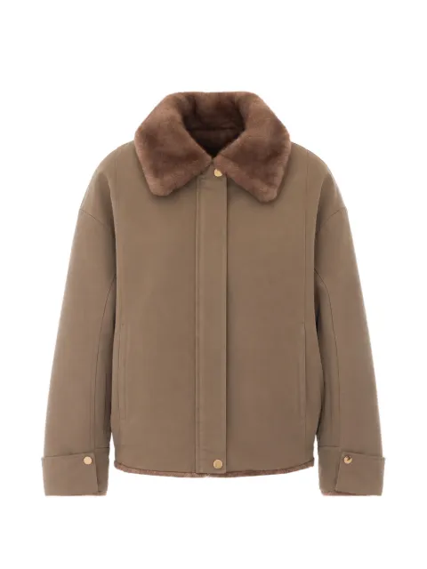 BULLY reversible faux-fur jacket