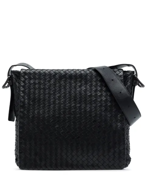 Bottega Veneta Pre-Owned bandolera Messenger Bag de piel de napa con diseño Intrecciato 2012-2026