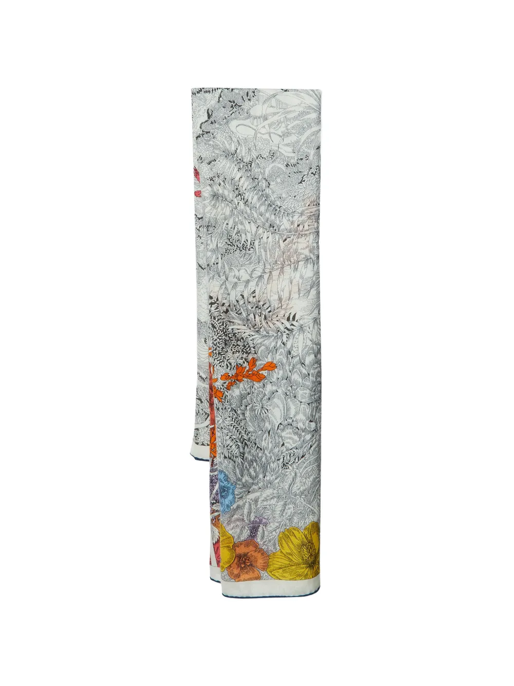 Hermès Pre-Owned Retour a la Nature shawl - Weiß