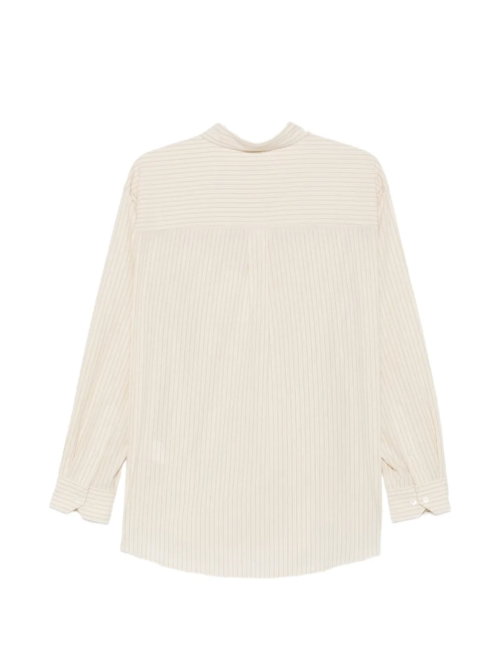 DUNST Gestreept shirt Beige