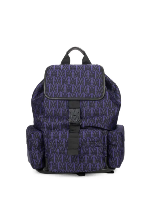 AMIRI MA monogram-print backpack