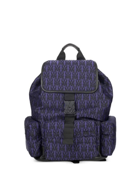 AMIRI MA monogram-print backpack