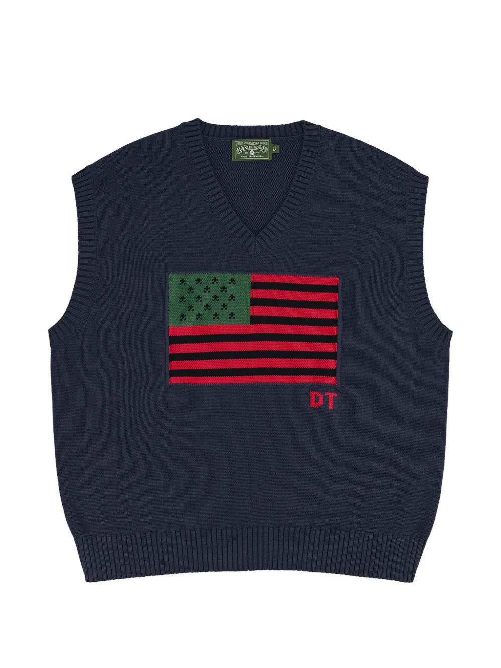 Denim Tears Pan Africa knitted vest