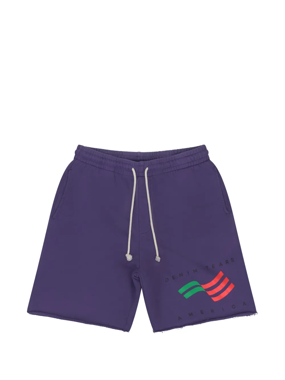 Denim Tears Ellis Tears logo-print shorts