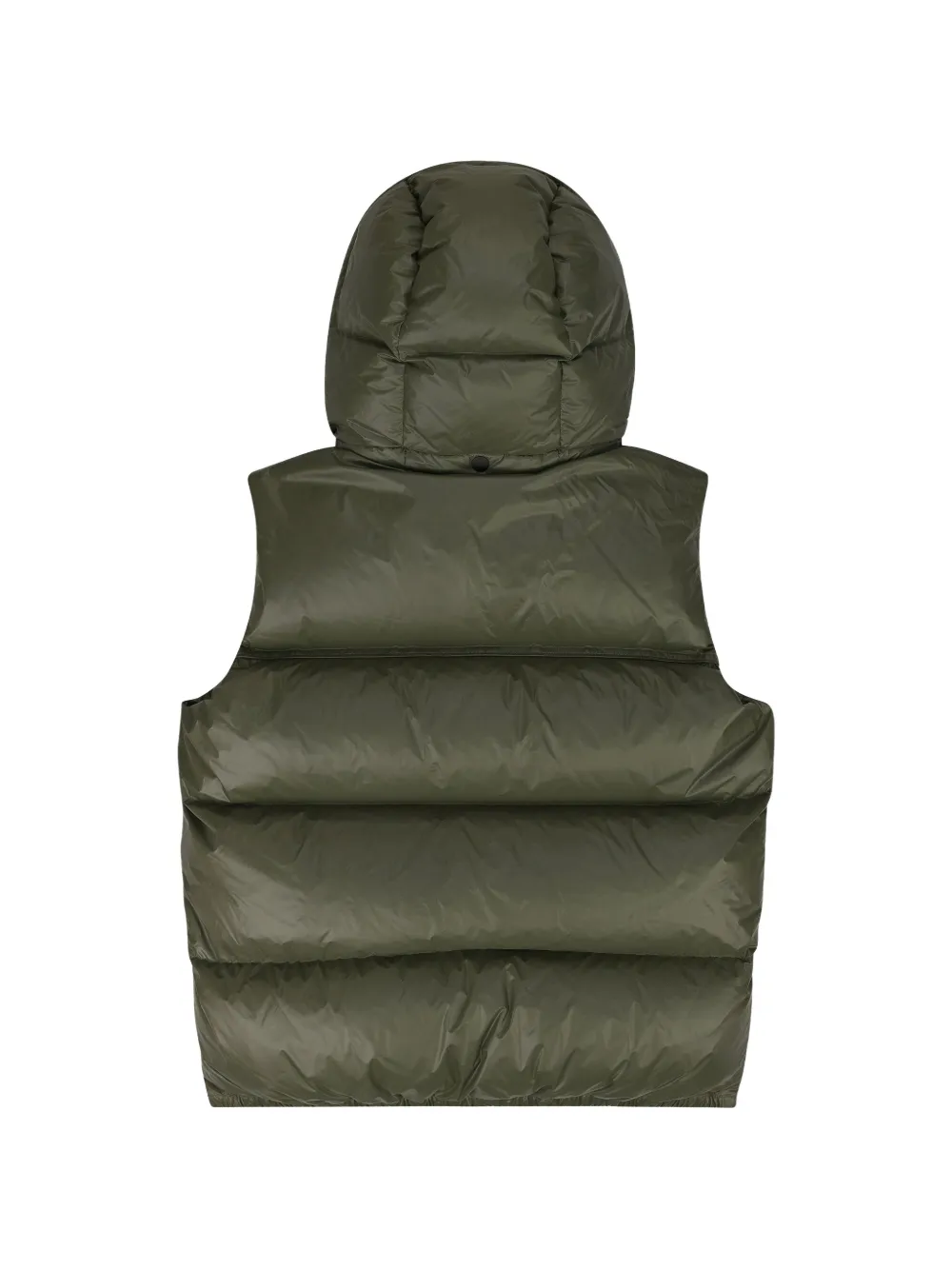 Purple Brand Bodywarmer met capuchon Groen
