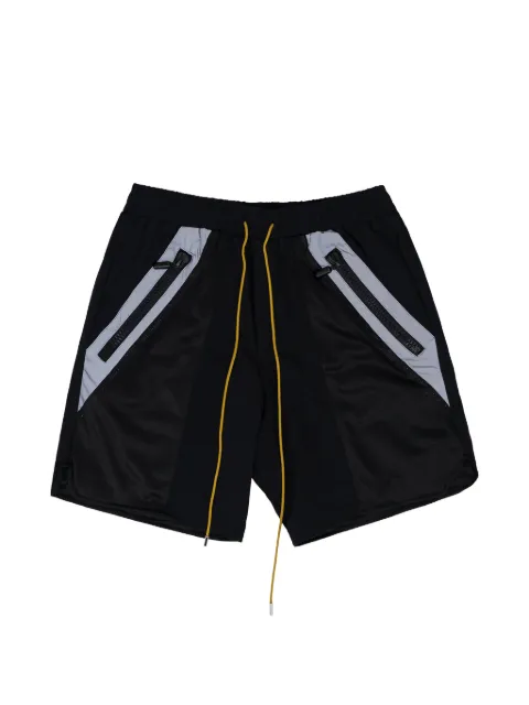 RHUDE Bullet Zip swim shorts
