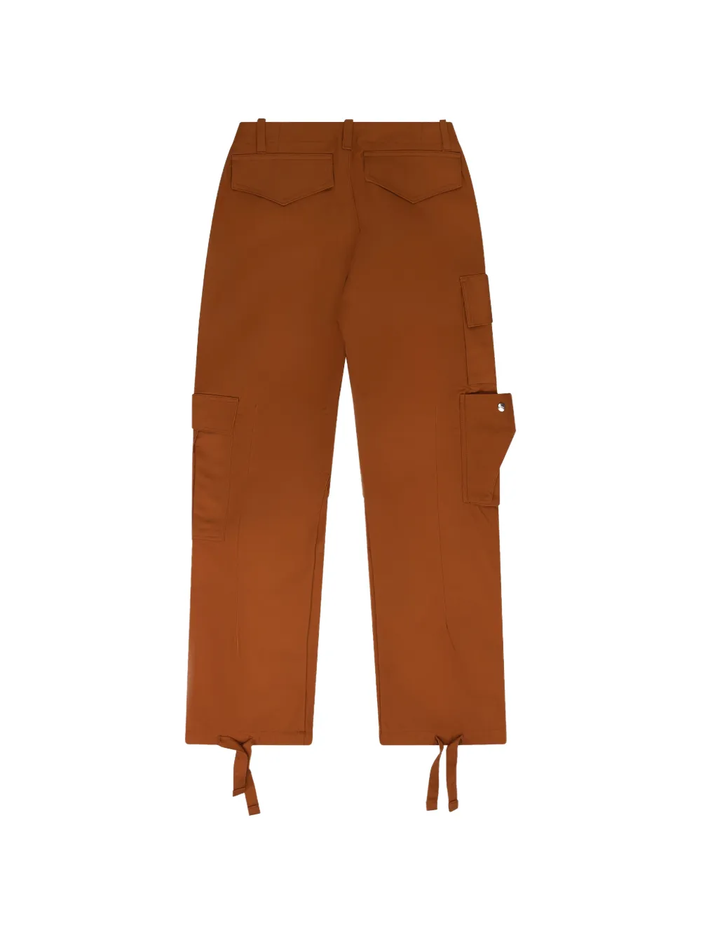 RHUDE Cargo broek van kostuumstof Oranje
