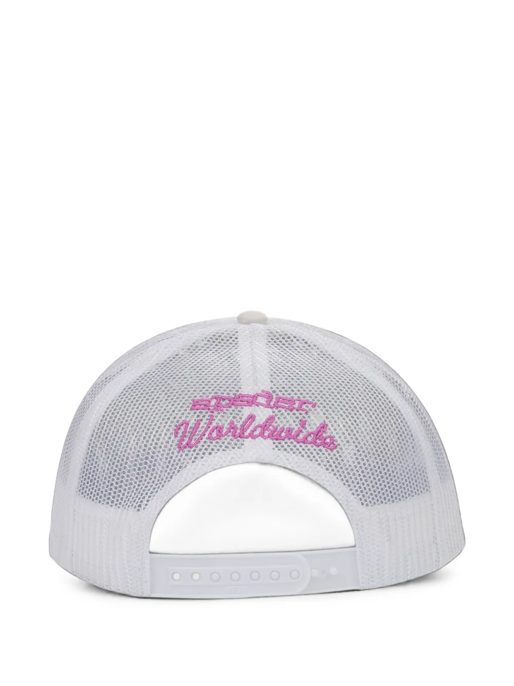 SP5DER 555 rhinestone-embellished trucker hat Wit