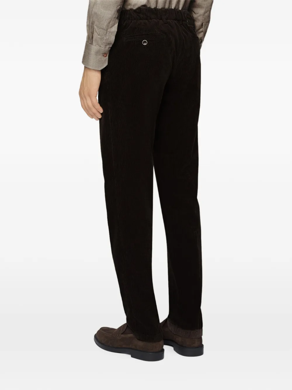 Kiton Kasjmier pantalon Bruin