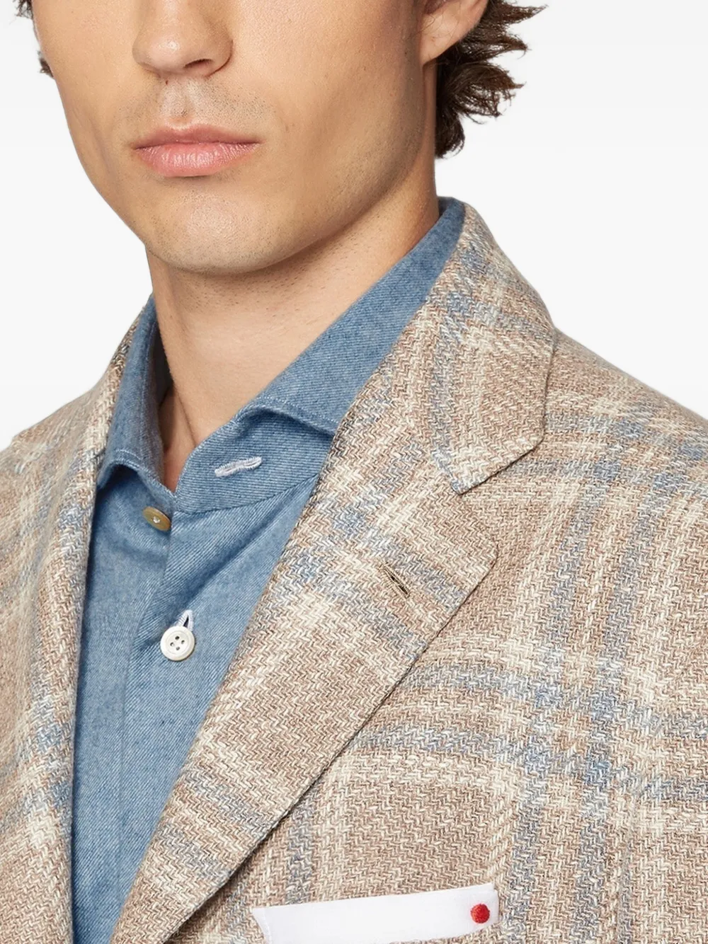Kiton Geruit jack Beige