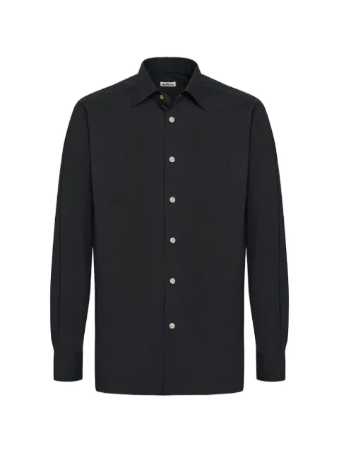 Kiton mother-of-pearl-button shirt