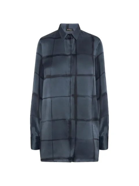 Kiton Seidenhemd mit Print