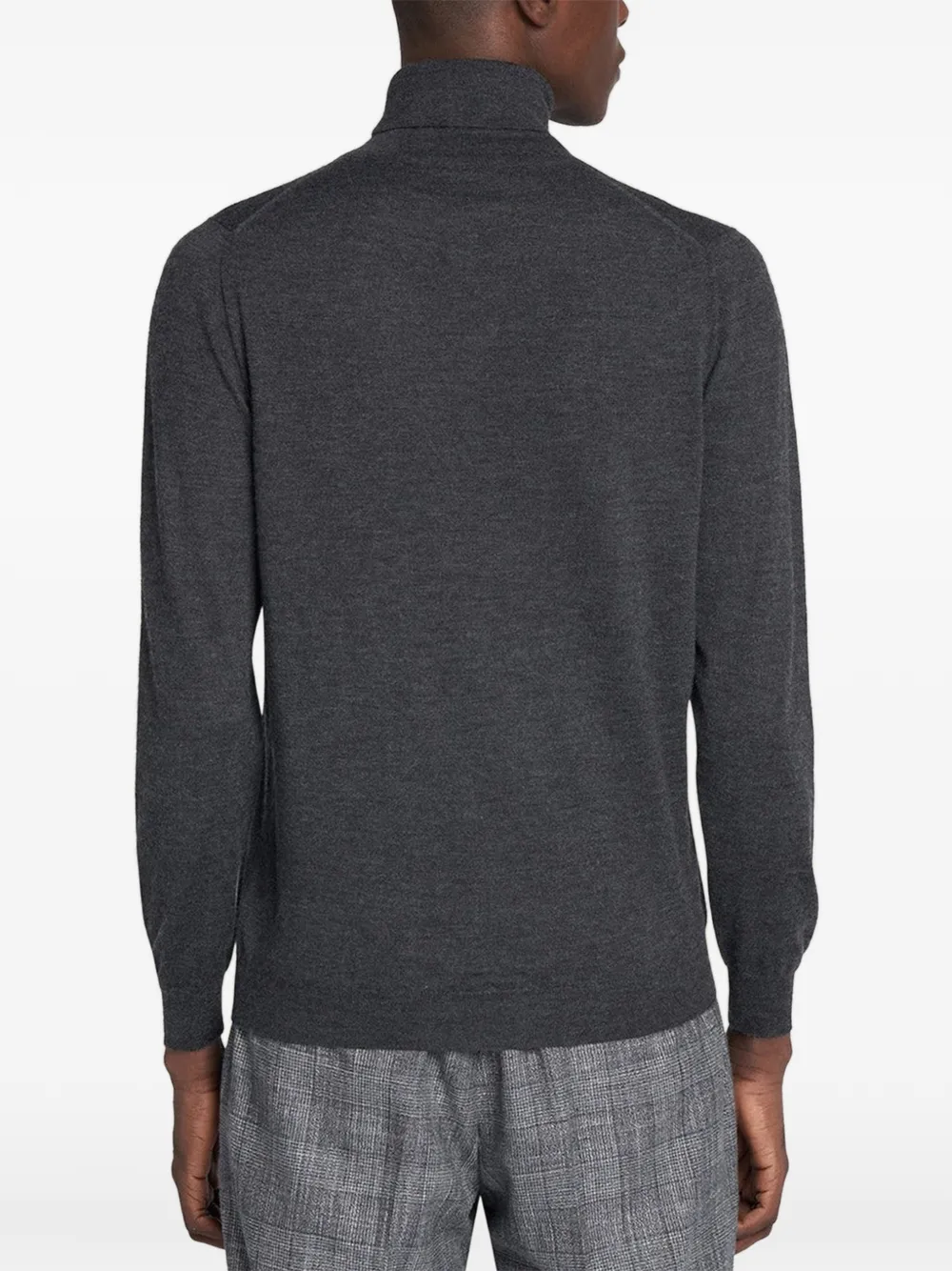 Kiton roll-neck sweater Grijs