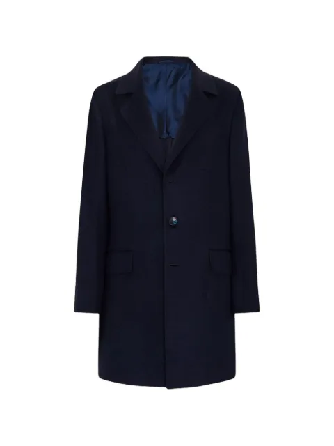 Kiton single-breasted cashmere coat
