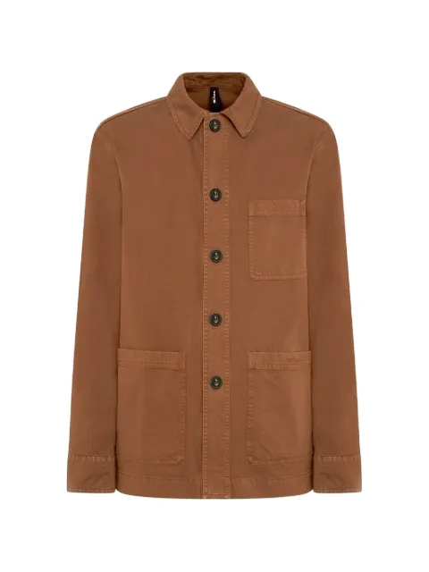 Kiton surchemise en drill teinte en pièce