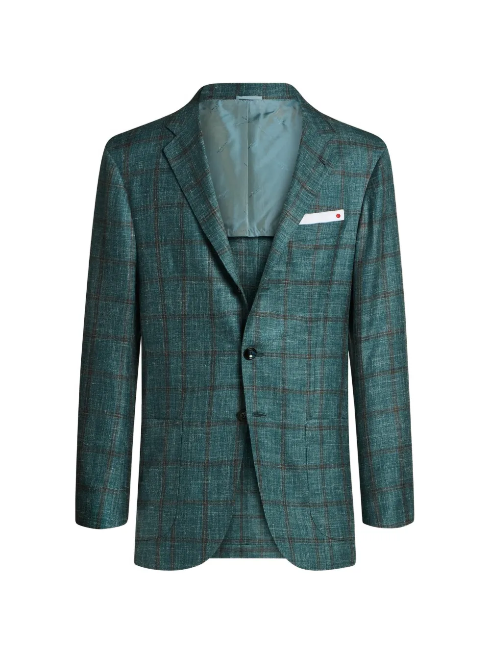 Kiton Geruit jack Groen