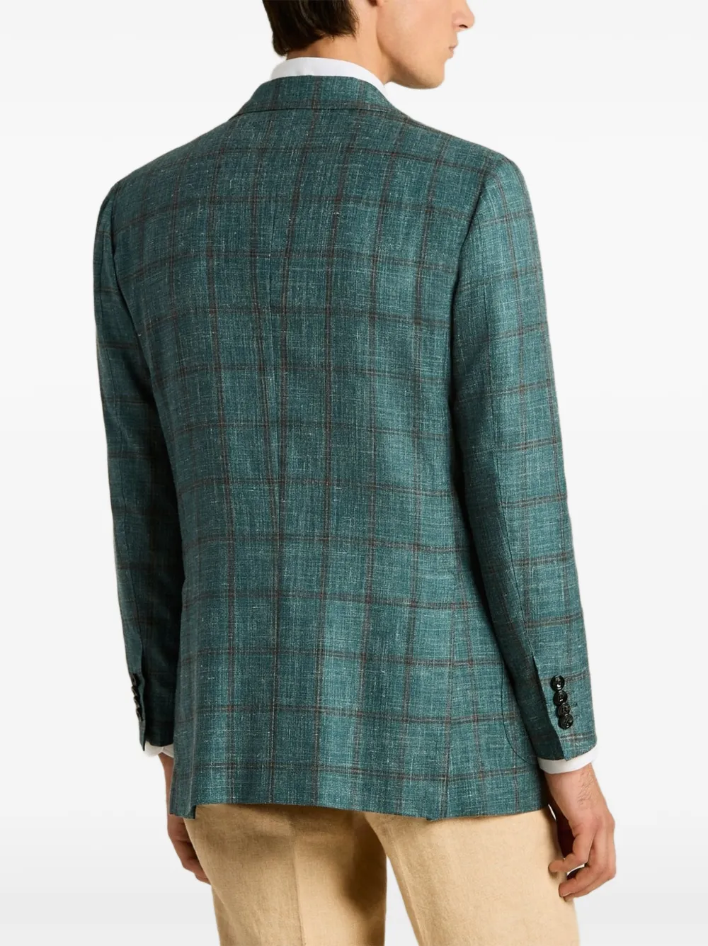 Kiton Geruit jack Groen