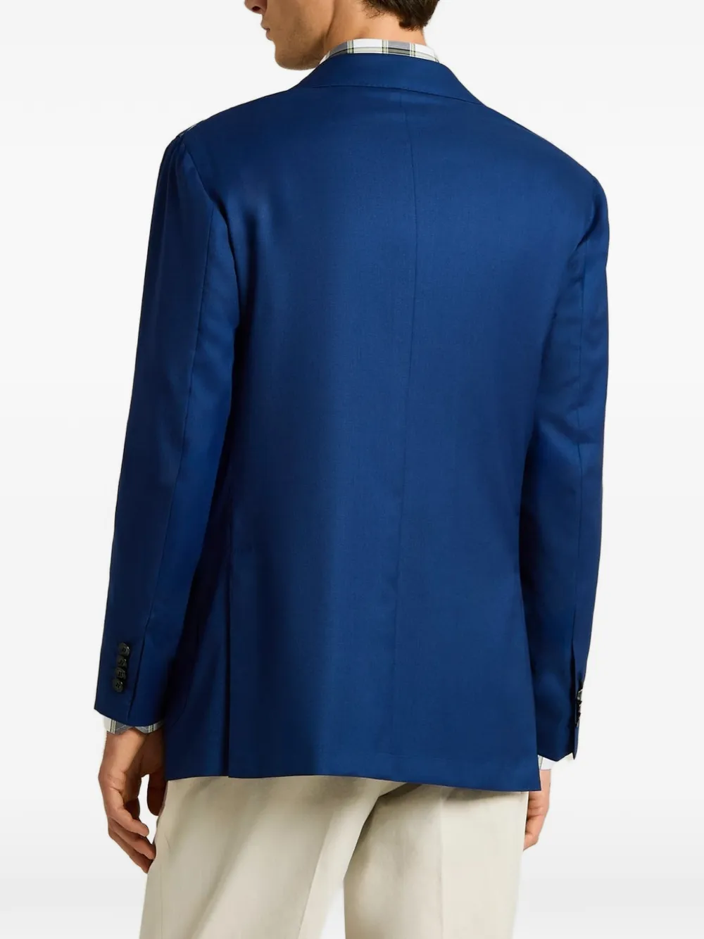 Kiton Kasjmier jack Blauw