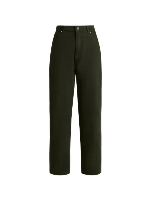 Kiton Gerade Hose mit Gürtelschlaufen